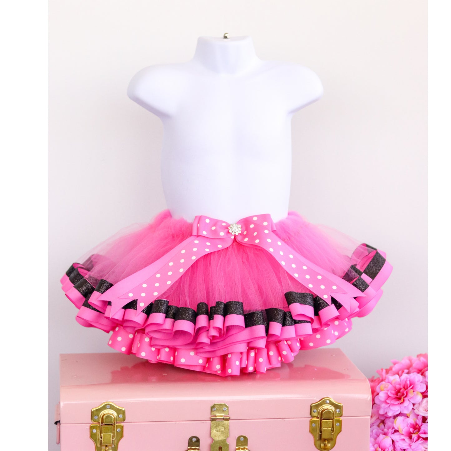 Pink Polka Dot Tutu