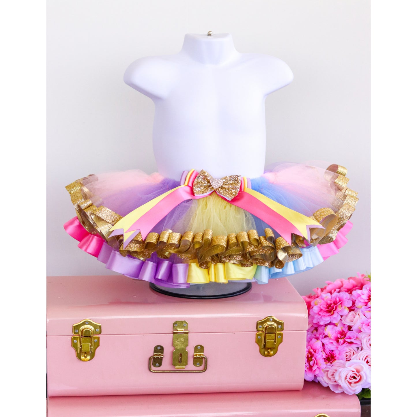 Rainbow Tutu - Gold