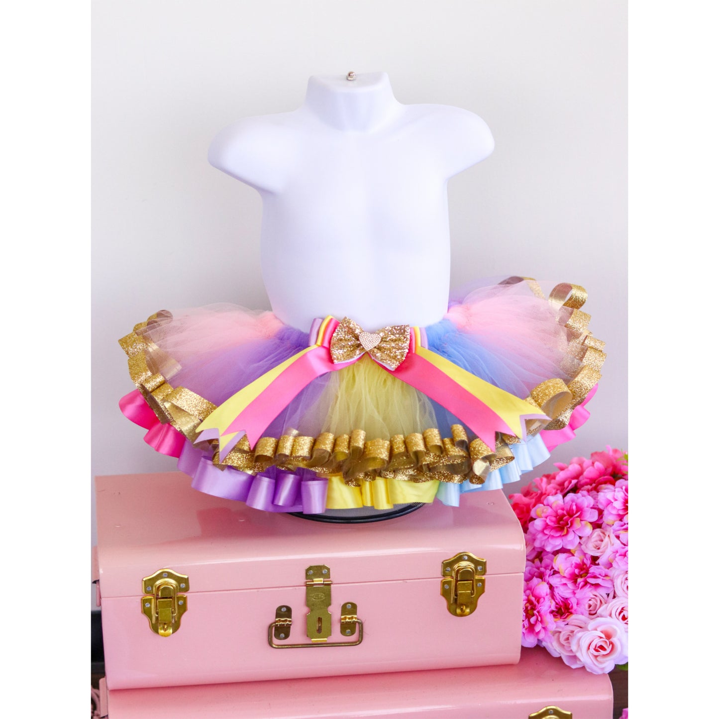 Rainbow Tutu - Gold