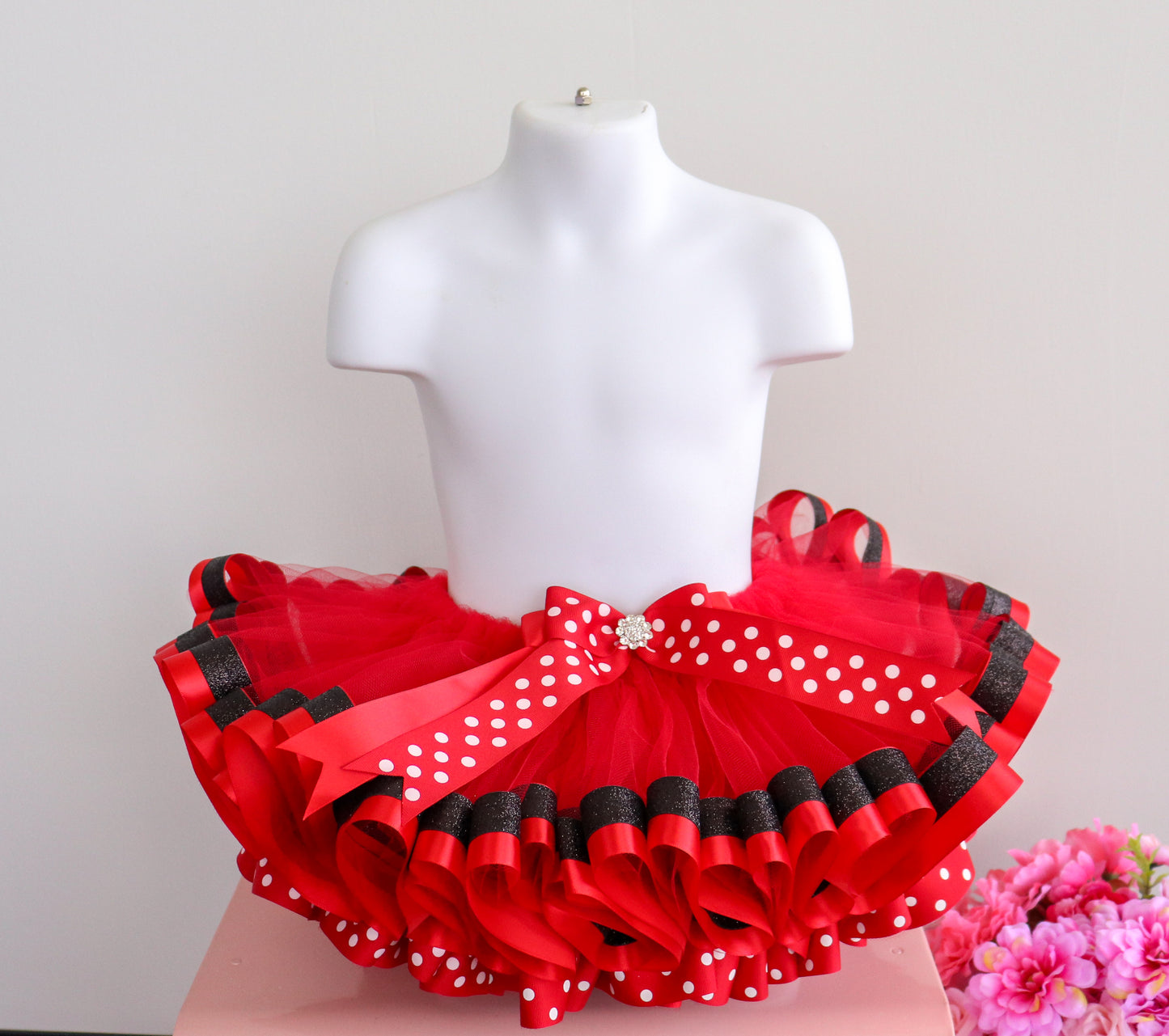 Red Polka Dot Tutu