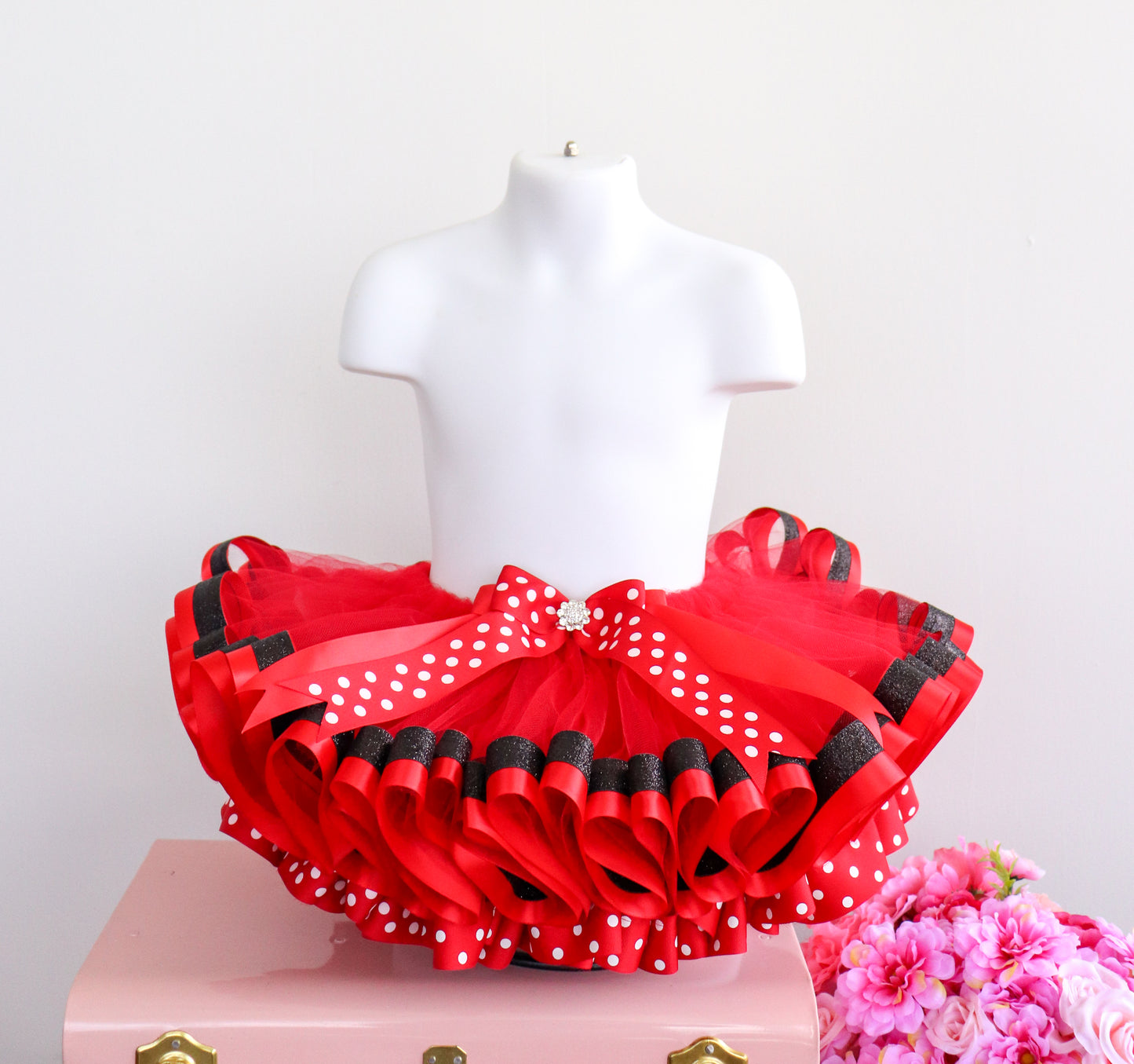 Red Polka Dot Tutu