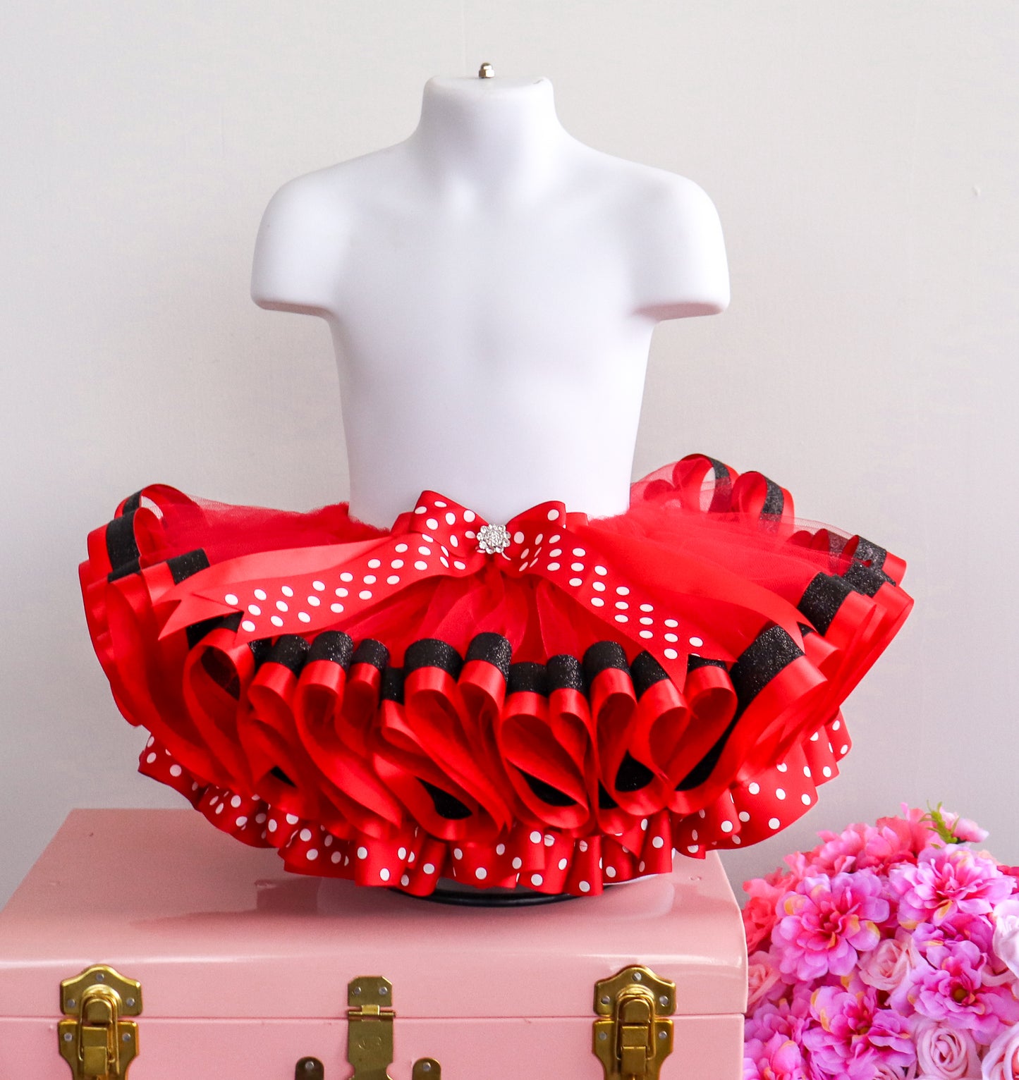 Red Polka Dot Tutu