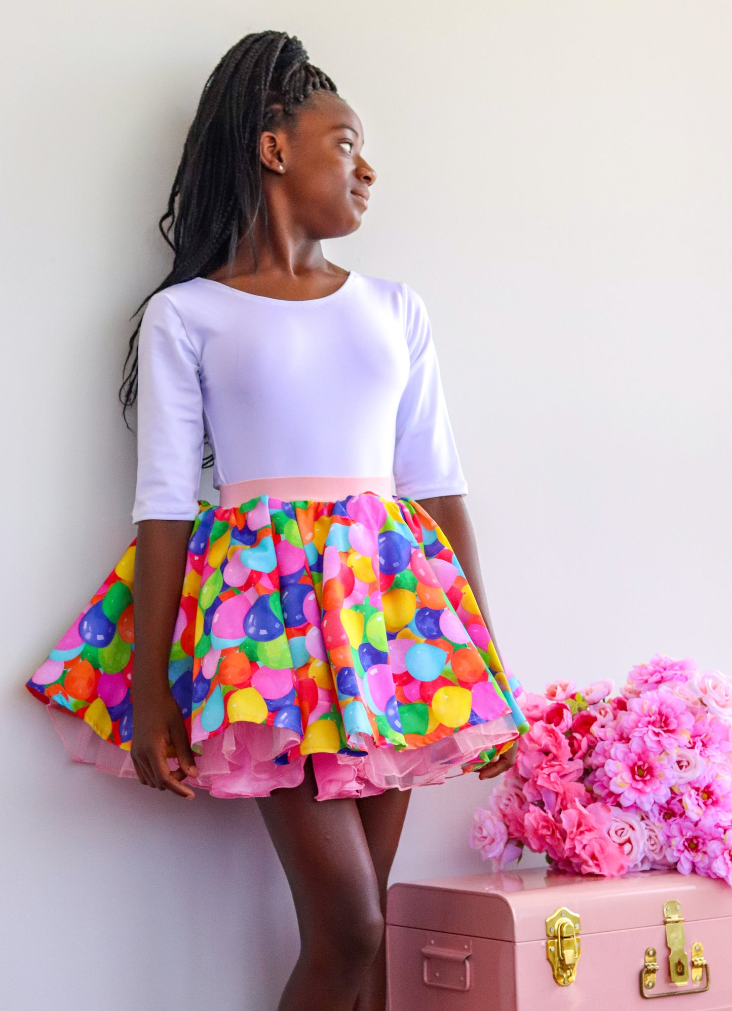 AMBER SKIRT - Balloon Print