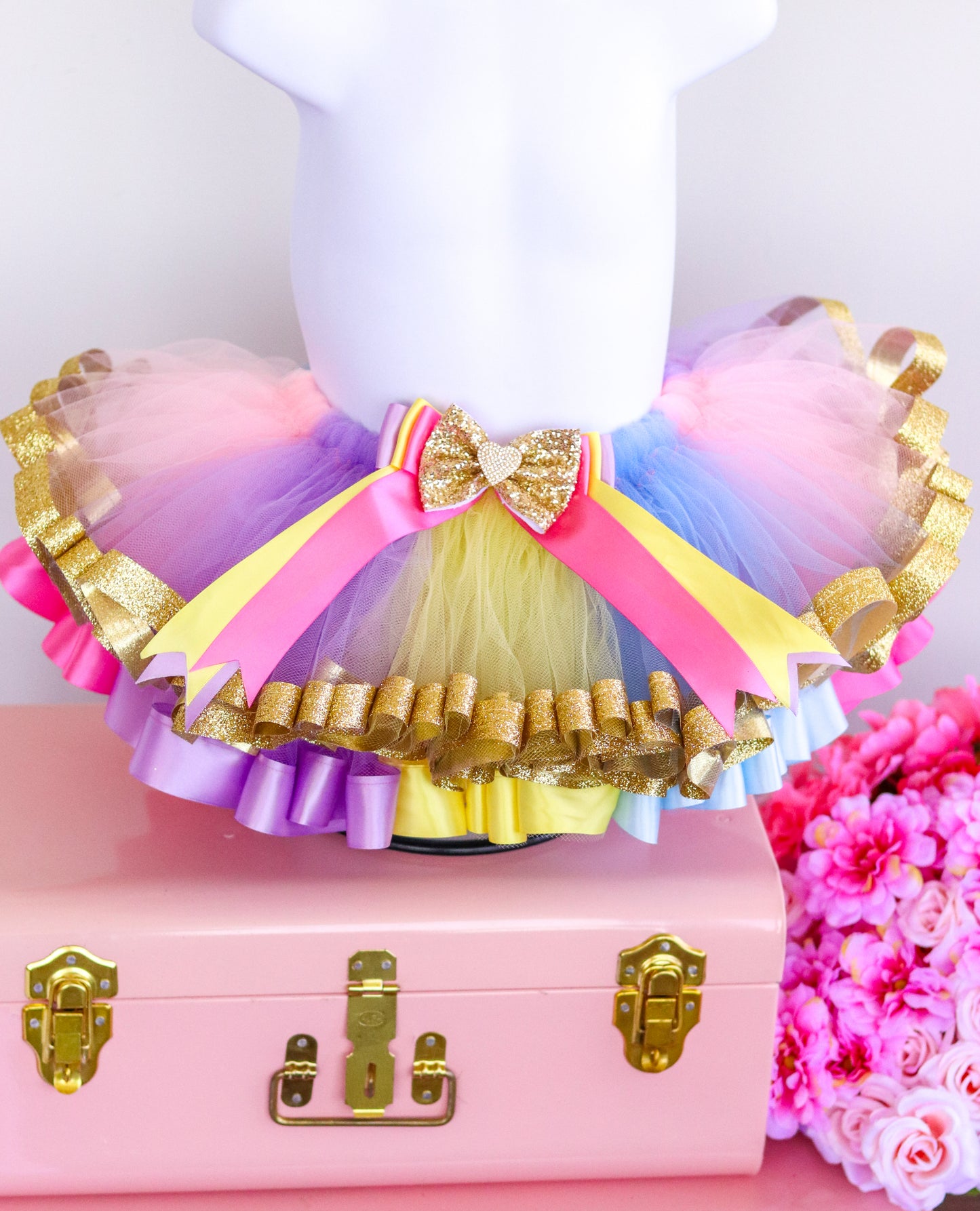 Rainbow Tutu - Gold