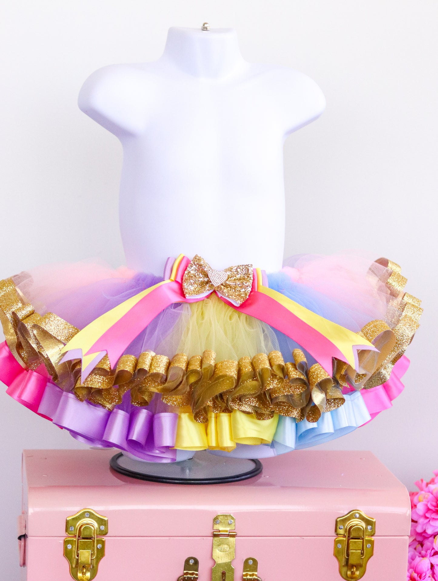 Rainbow Tutu - Gold