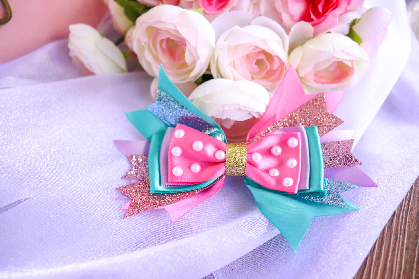 MERMAID HAIR BOW