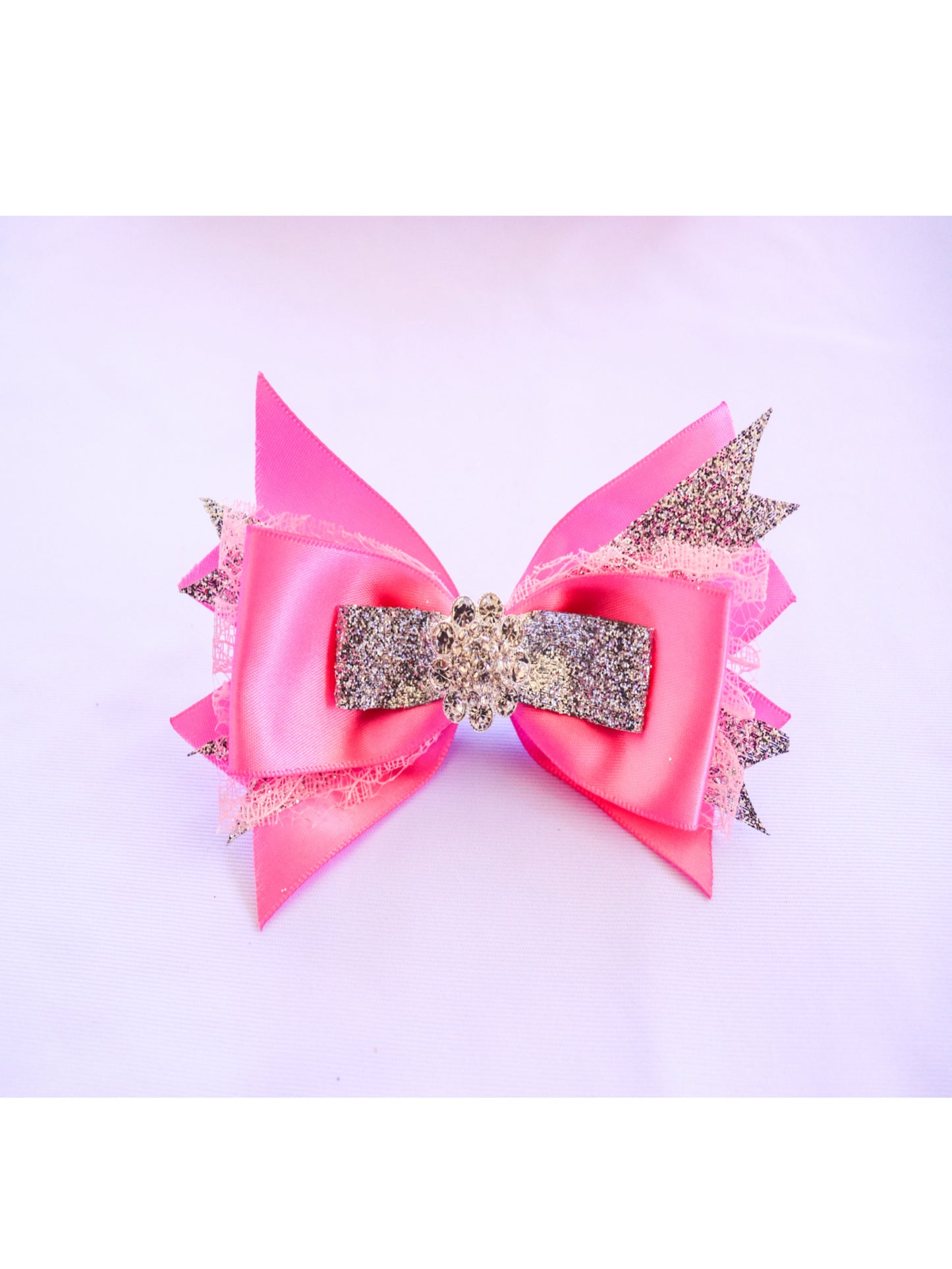 PRINCESS HAIRBOW WITH LACE