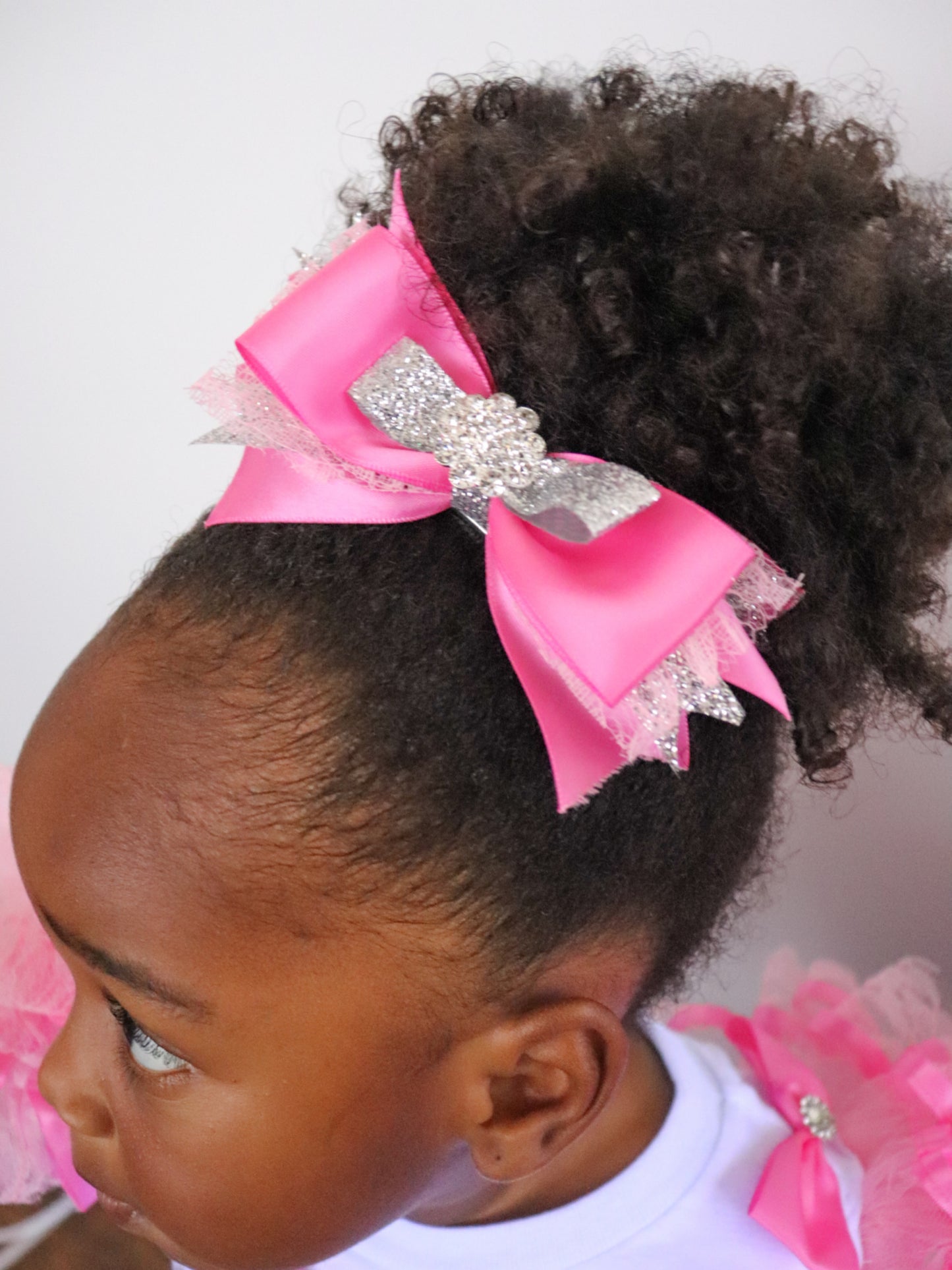 PRINCESS HAIRBOW WITH LACE